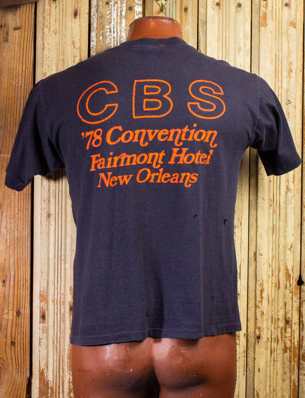 Vintage Showco CBS Convention T Shirt 1978 Large