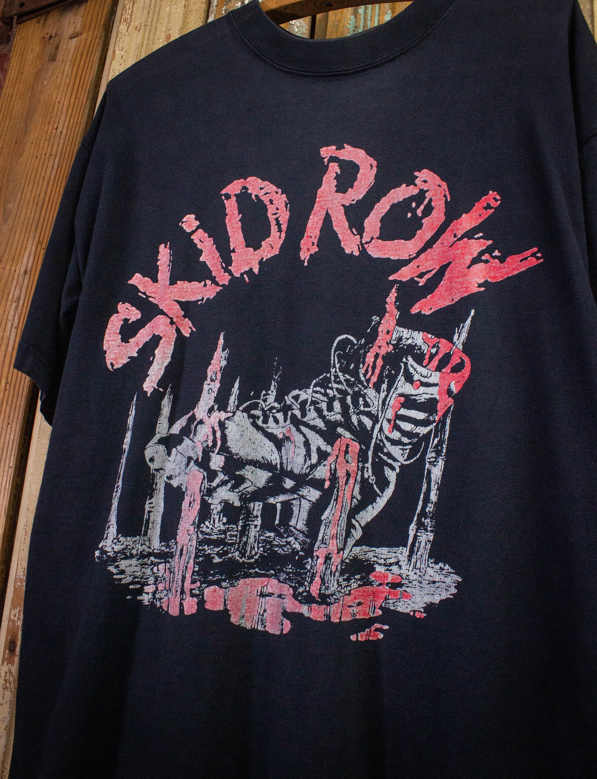 Vintage Skid Row B-Sides Ourselves Concert T Shirt 1992 Black XL