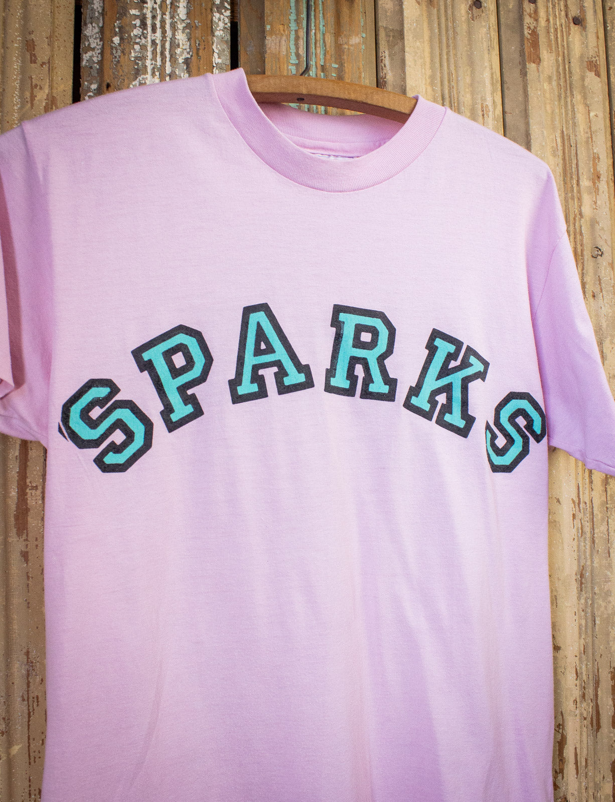 Vintage Sparks Music That You Can Dance To Concert T Shirt 1986 Pink Medium