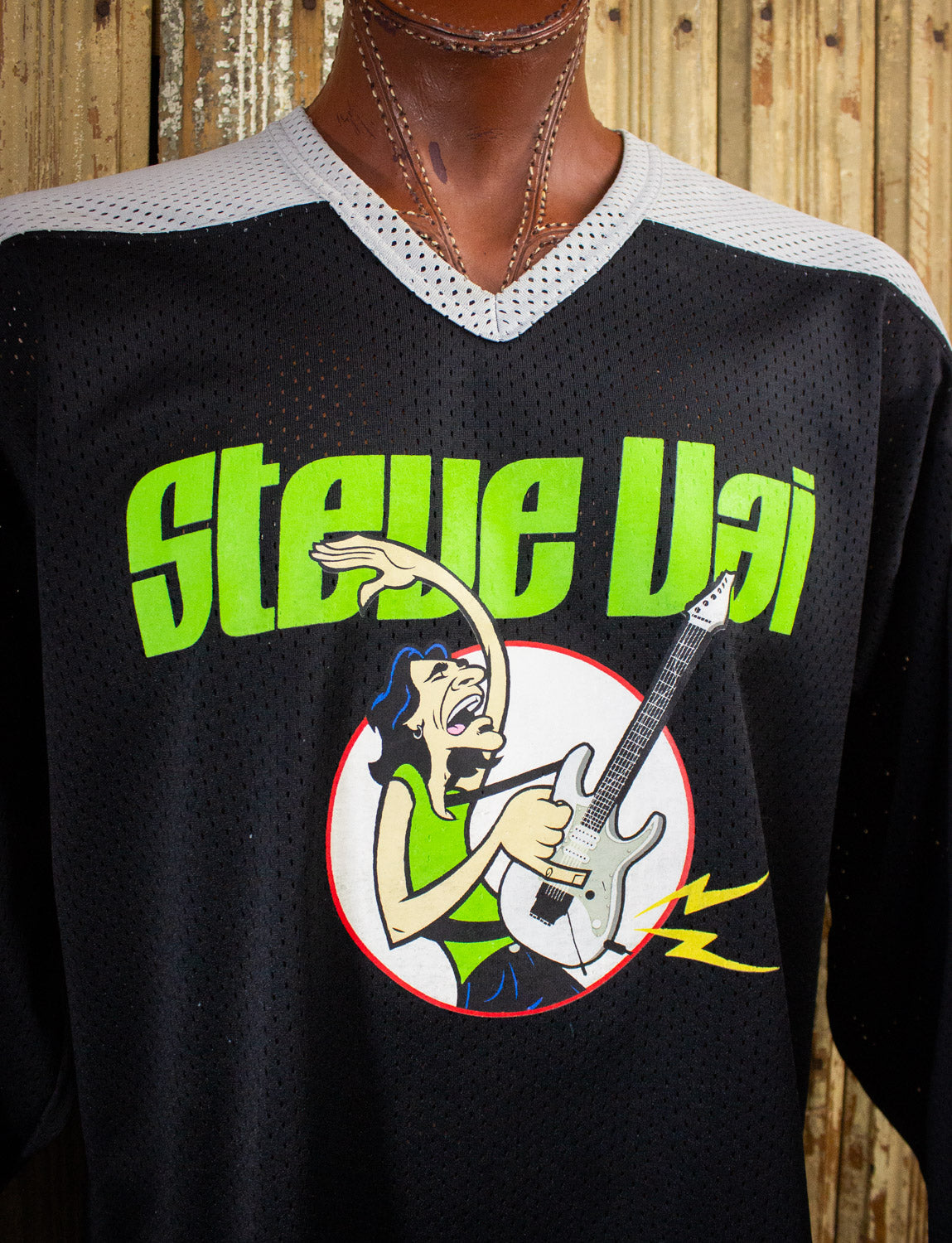 Vintage Steve Vai Real Illusions 777 Hockey Jersey 2005 2XL