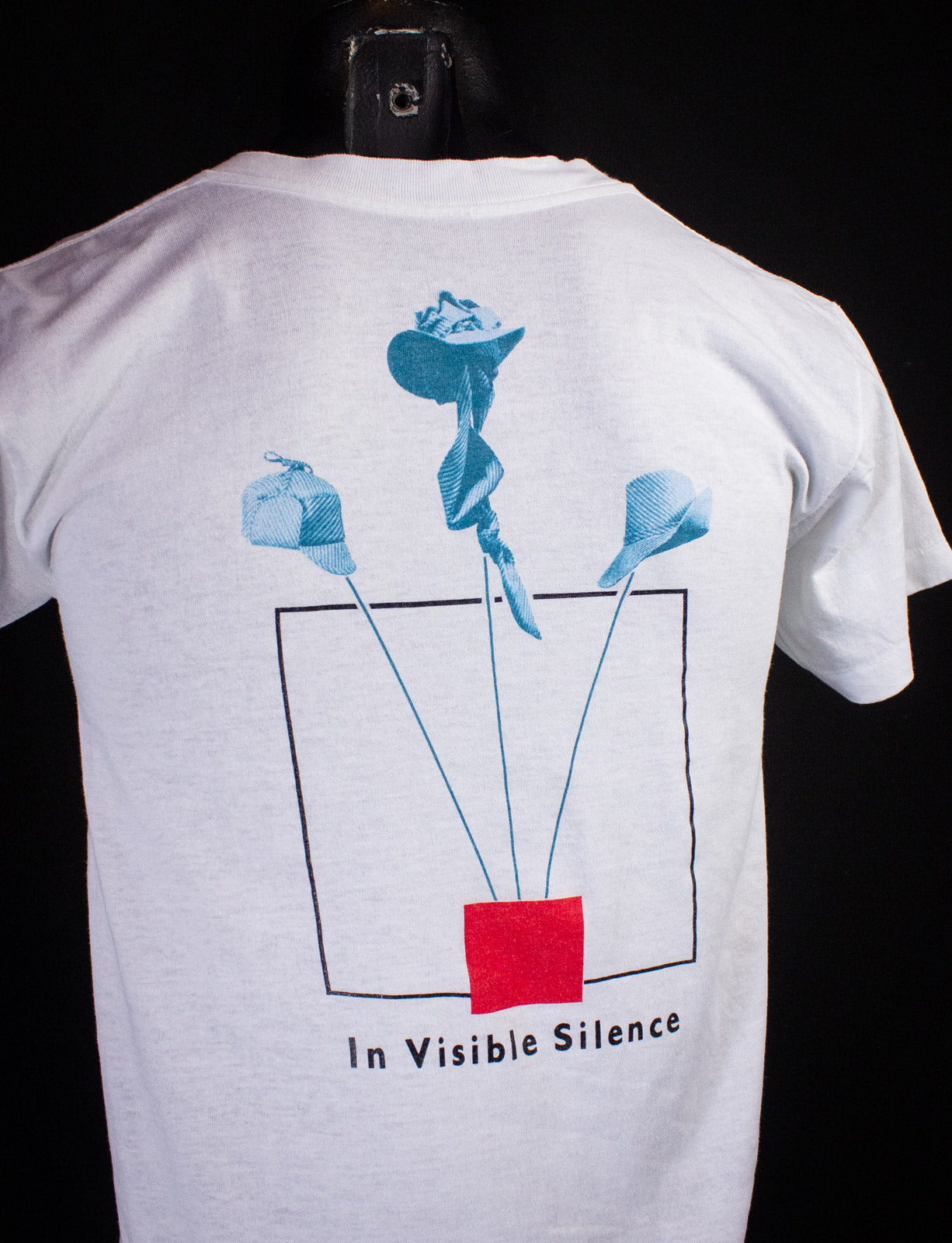 Vintage The Art Of Noise In Visible Silence Concert T Shirt 1986 White Small