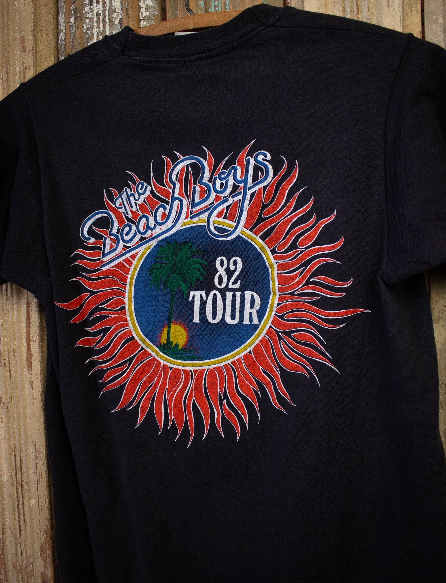 Vintage The Beach Boys Sunshine Dream Concert T-Shirt 1982 XS