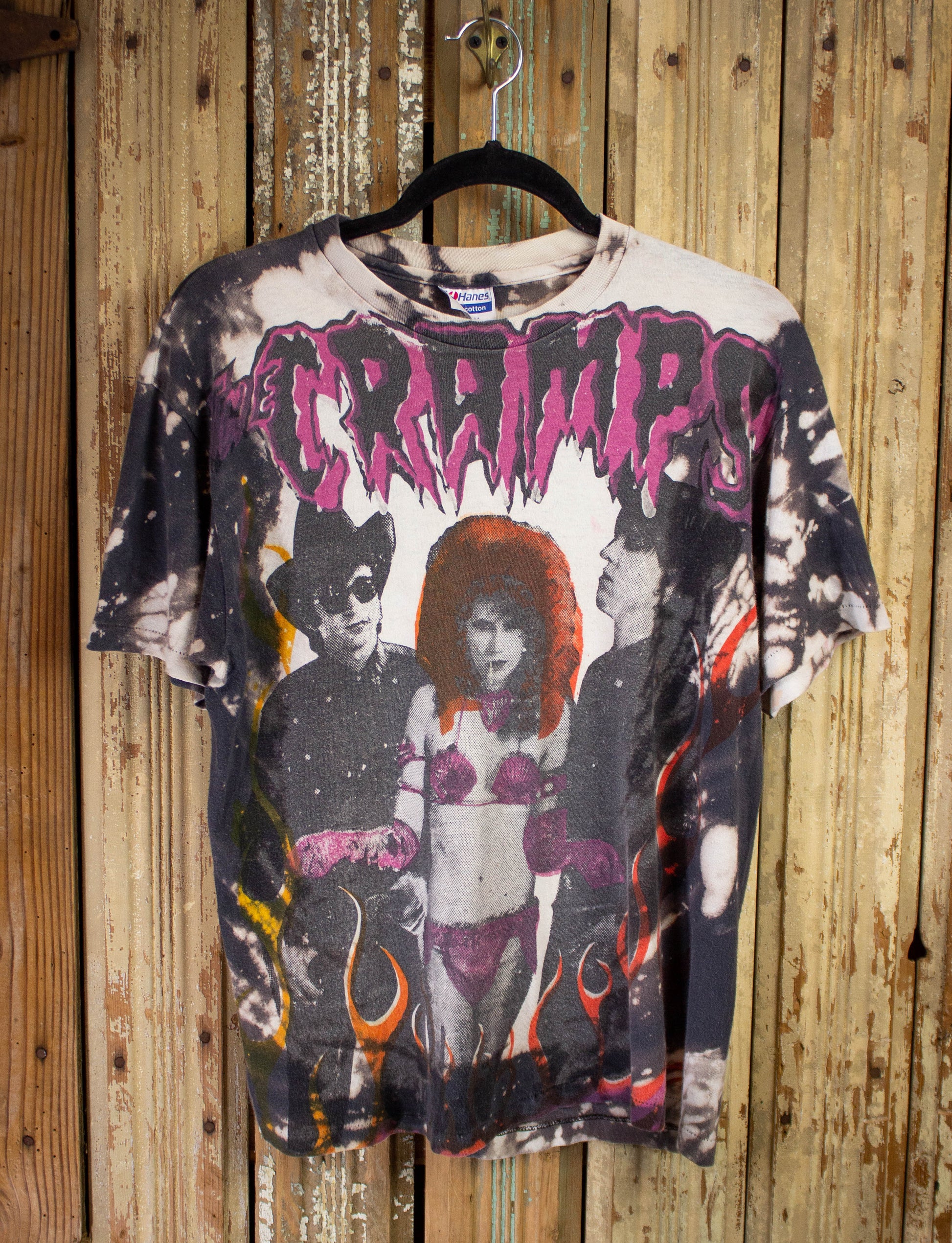 Vintage The Cramps Mosquitohead Concert T-Shirt 1980 M