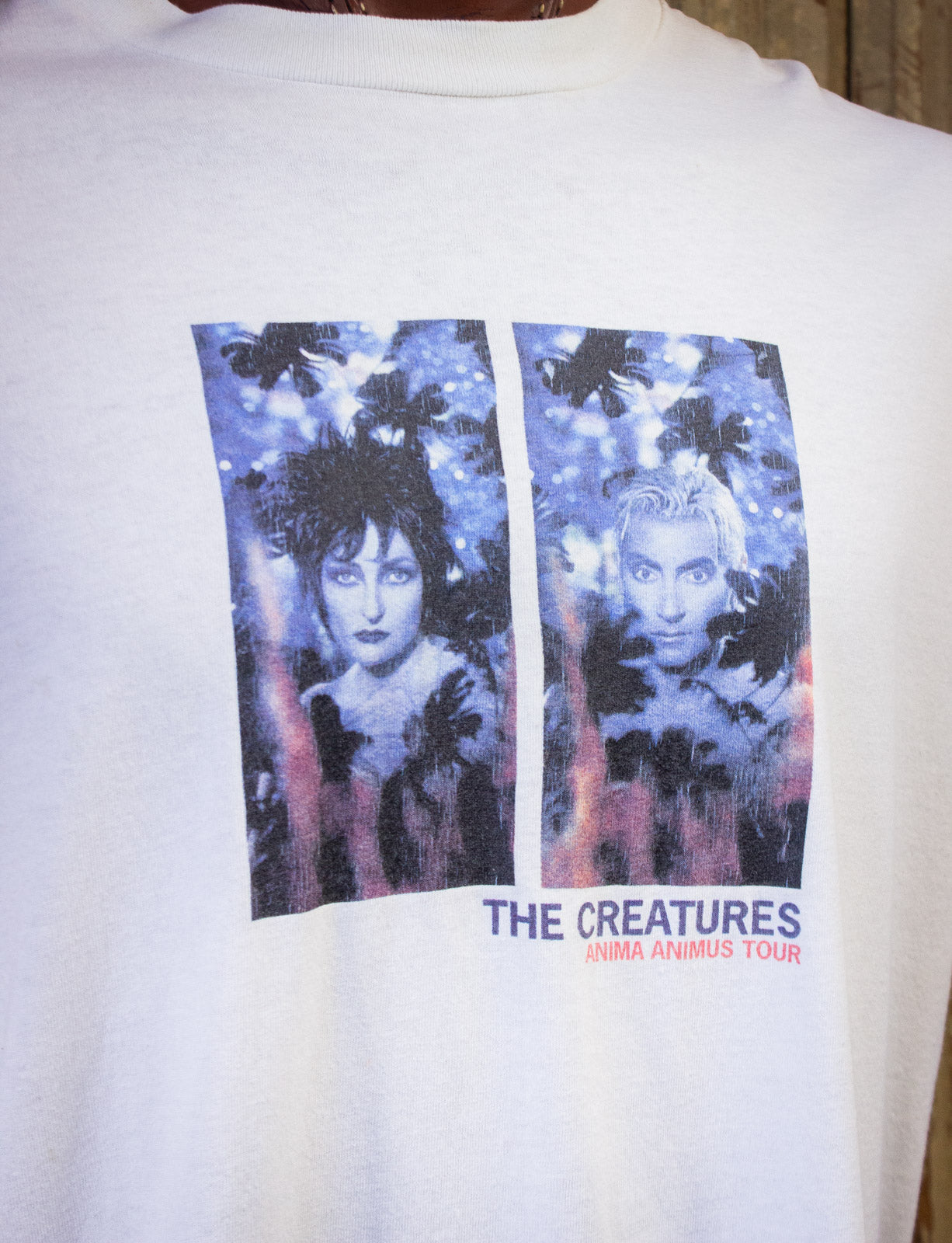 Vintage The Creatures Anima Animus Concert T Shirt 1999 White XL