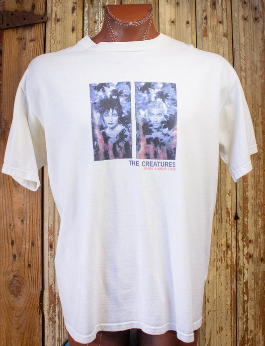 Vintage The Creatures Anima Animus Concert T Shirt 1999 White XL