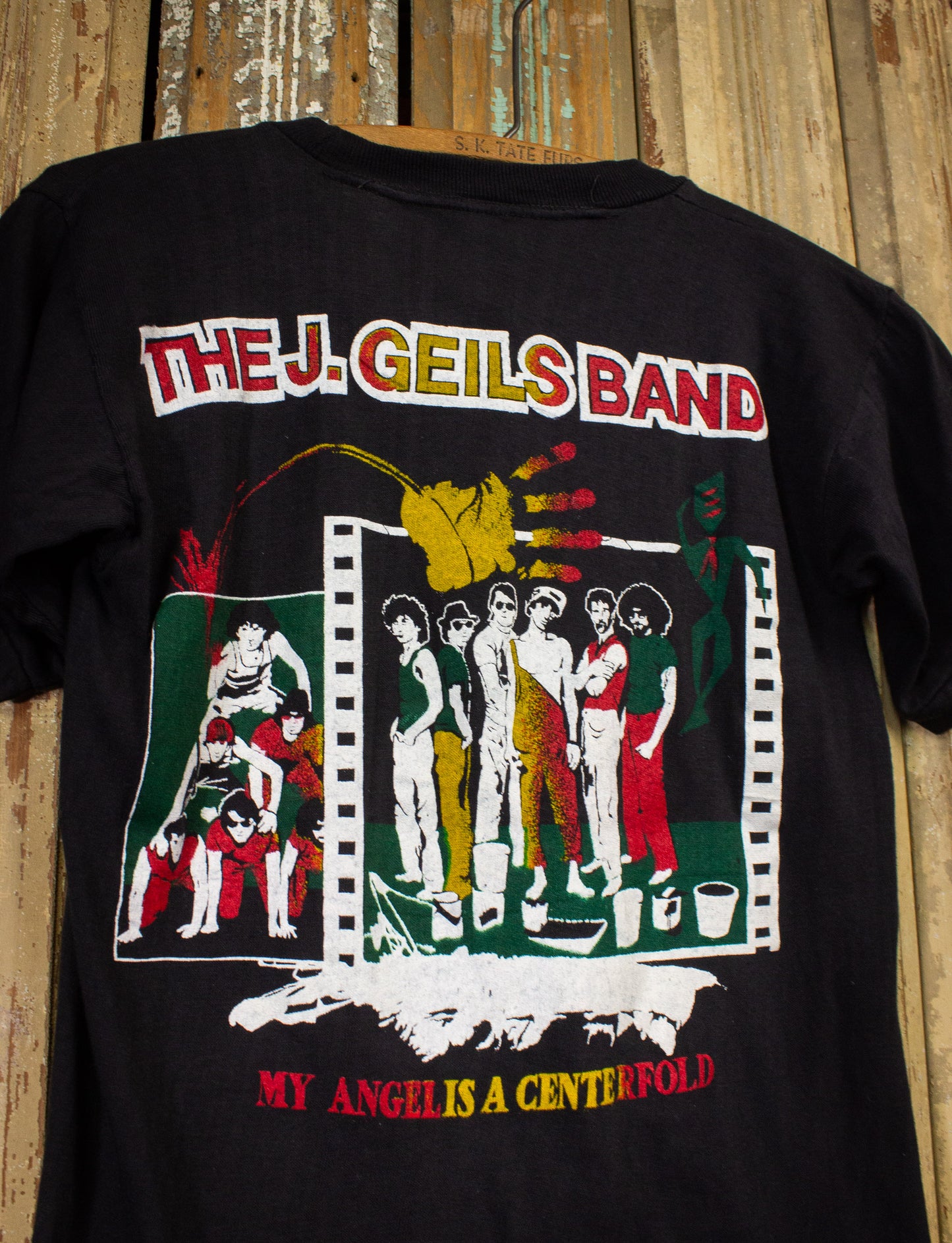 Vintage The J. Geils Band Freeze Frame Concert T Shirt 1982 Small