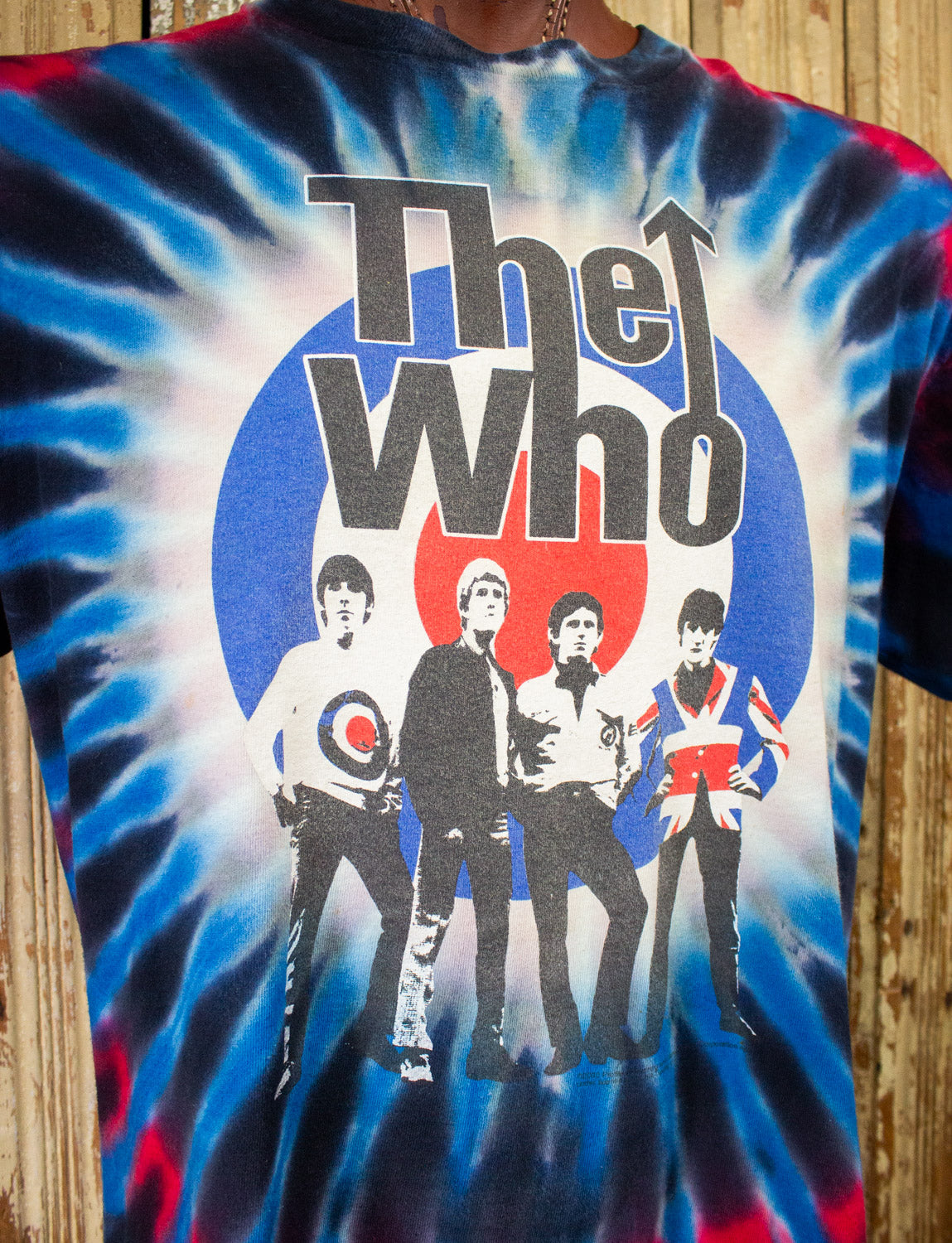 Vintage The Who Tie Dye Concert T Shirt 2000 XL