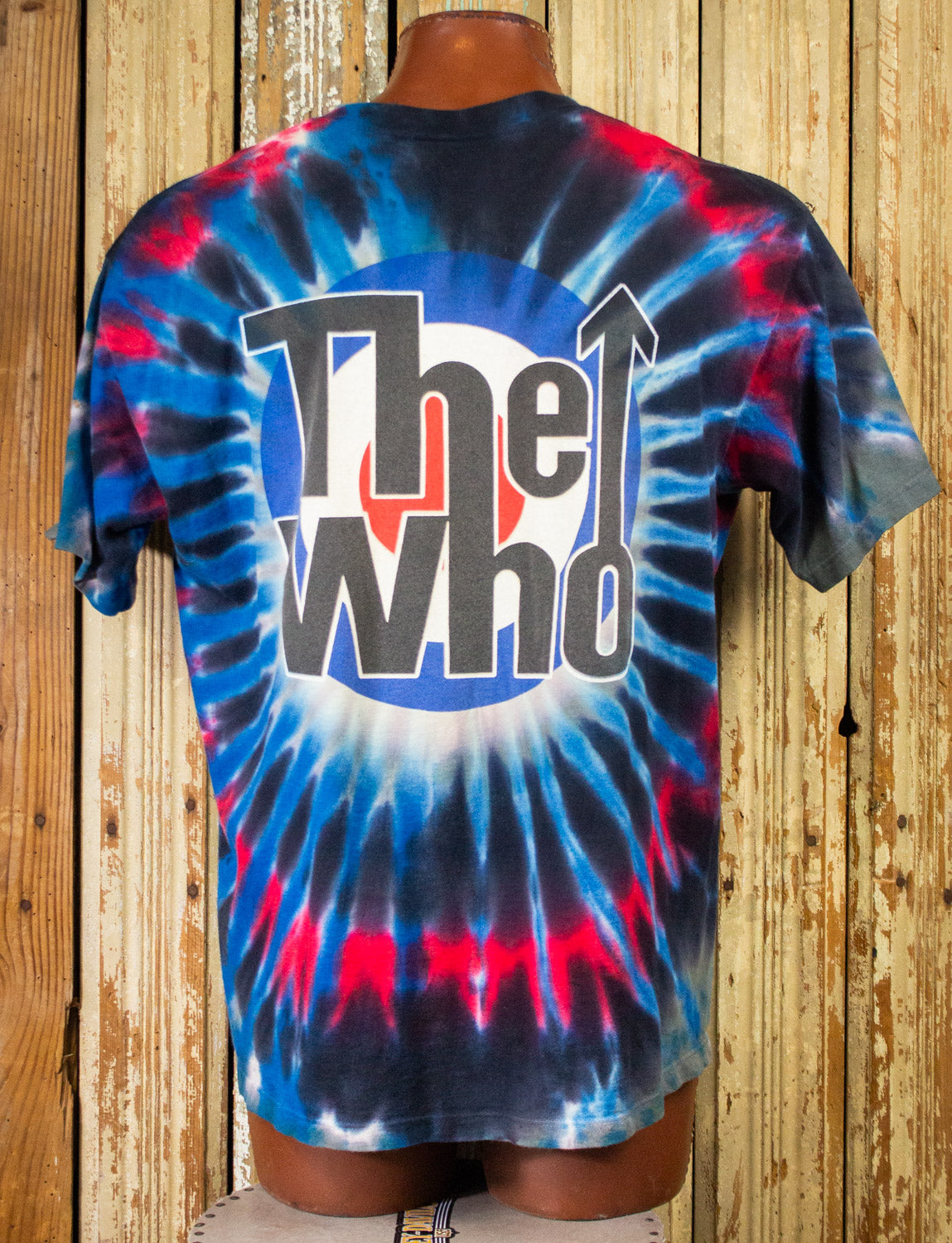 Vintage The Who Tie Dye Concert T Shirt 2000 XL