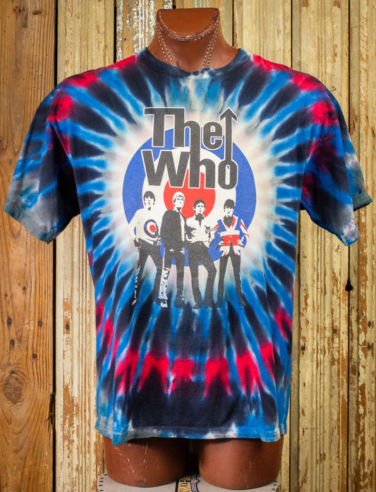 Vintage The Who Tie Dye Concert T Shirt 2000 XL