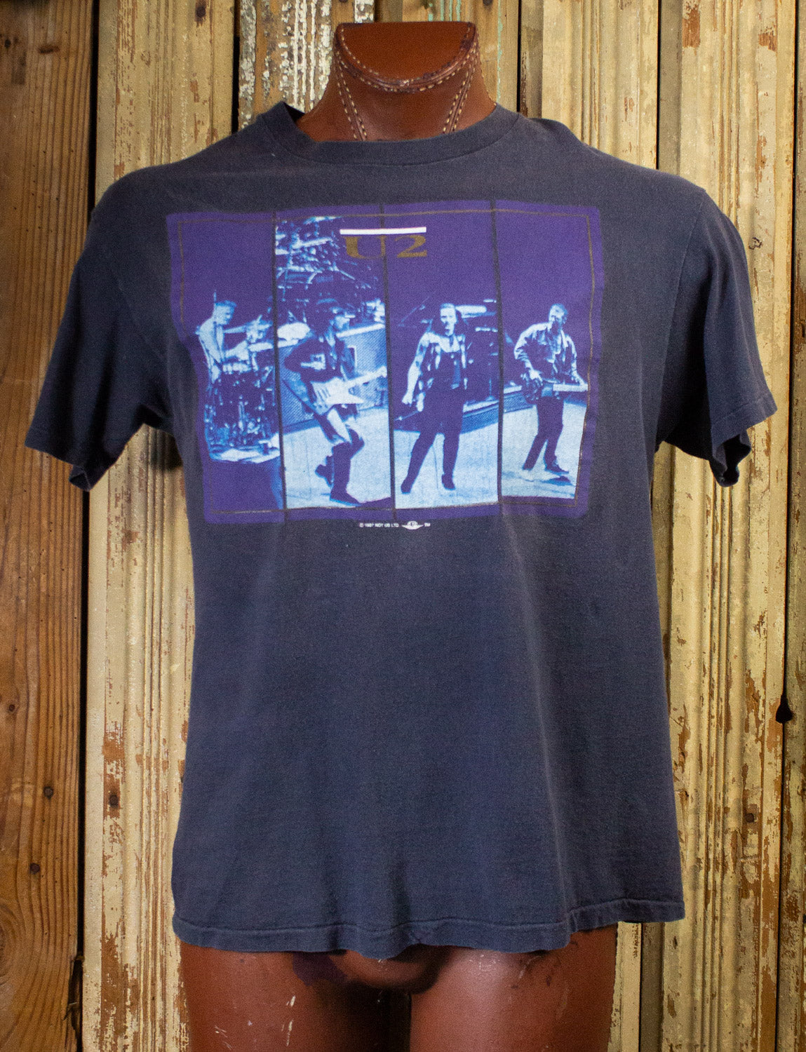 Vintage U2 Joshua Tree Concert T Shirt 1987 Large