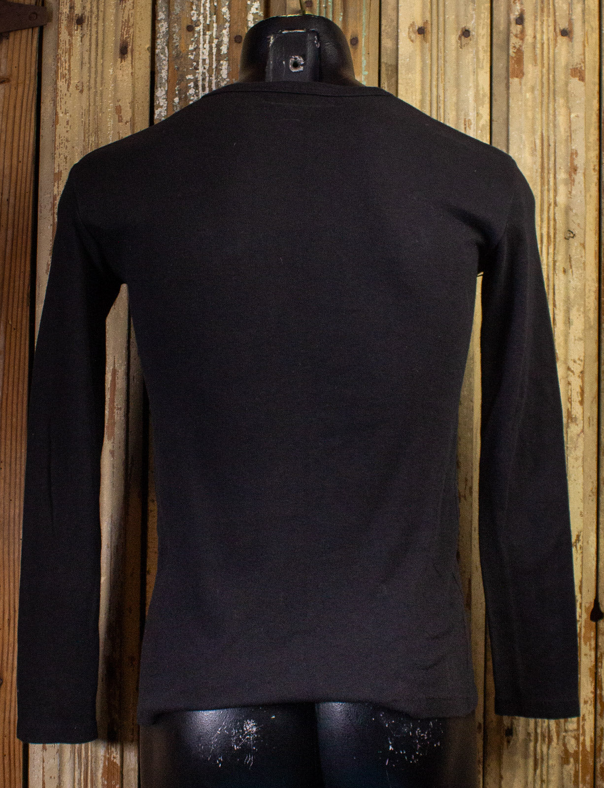 Vintage USDA Prime Long Sleeve Graphic T Shirt 70s Black Small