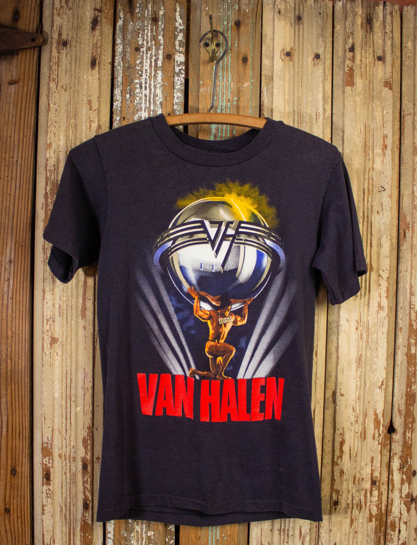 Vintage Van Halen 5150 Tour Concert T Shirt 1986 Black Small XS