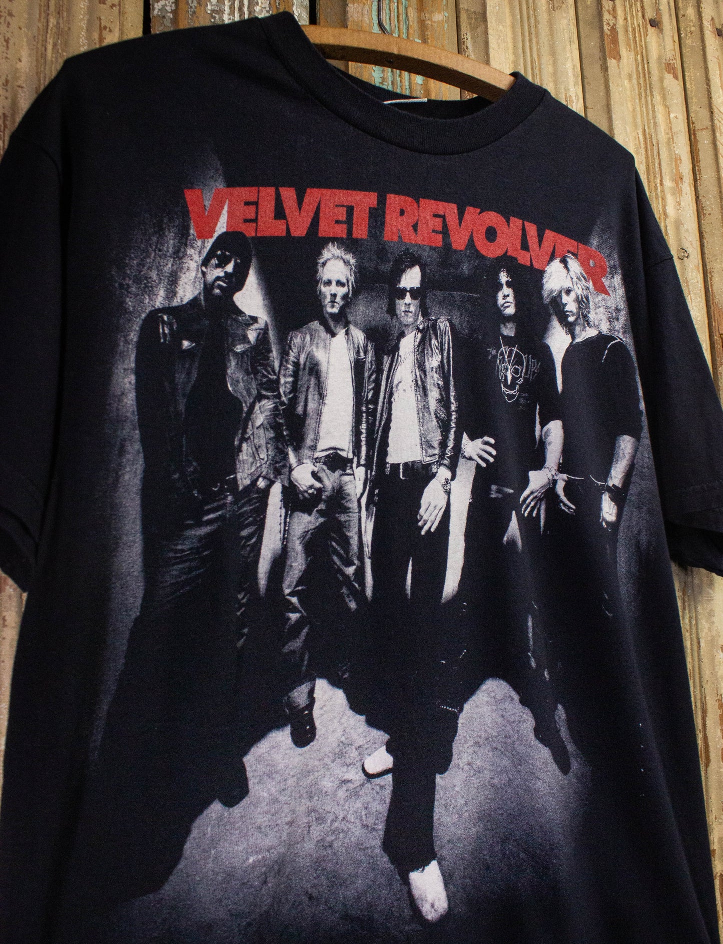 Vintage Velvet Revolver Concert T Shirt 2005 Black Large