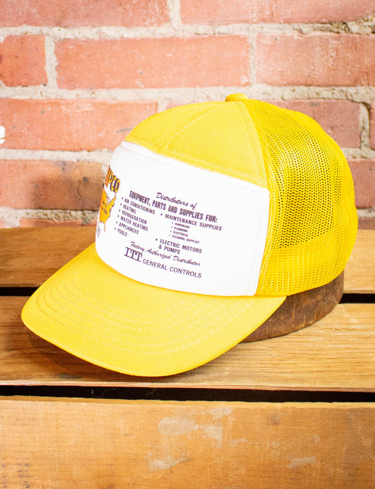 Vintage NAPCO Yellow Trucker Hat