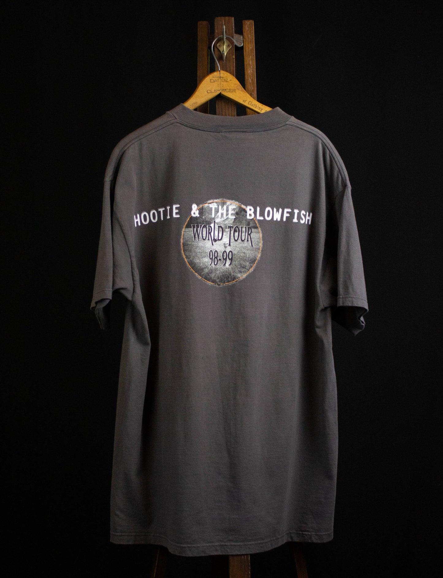 Vintage 1998/1999 Hootie and the Blowfish Musical Chairs World Tour Concert T Shirt Gray XL