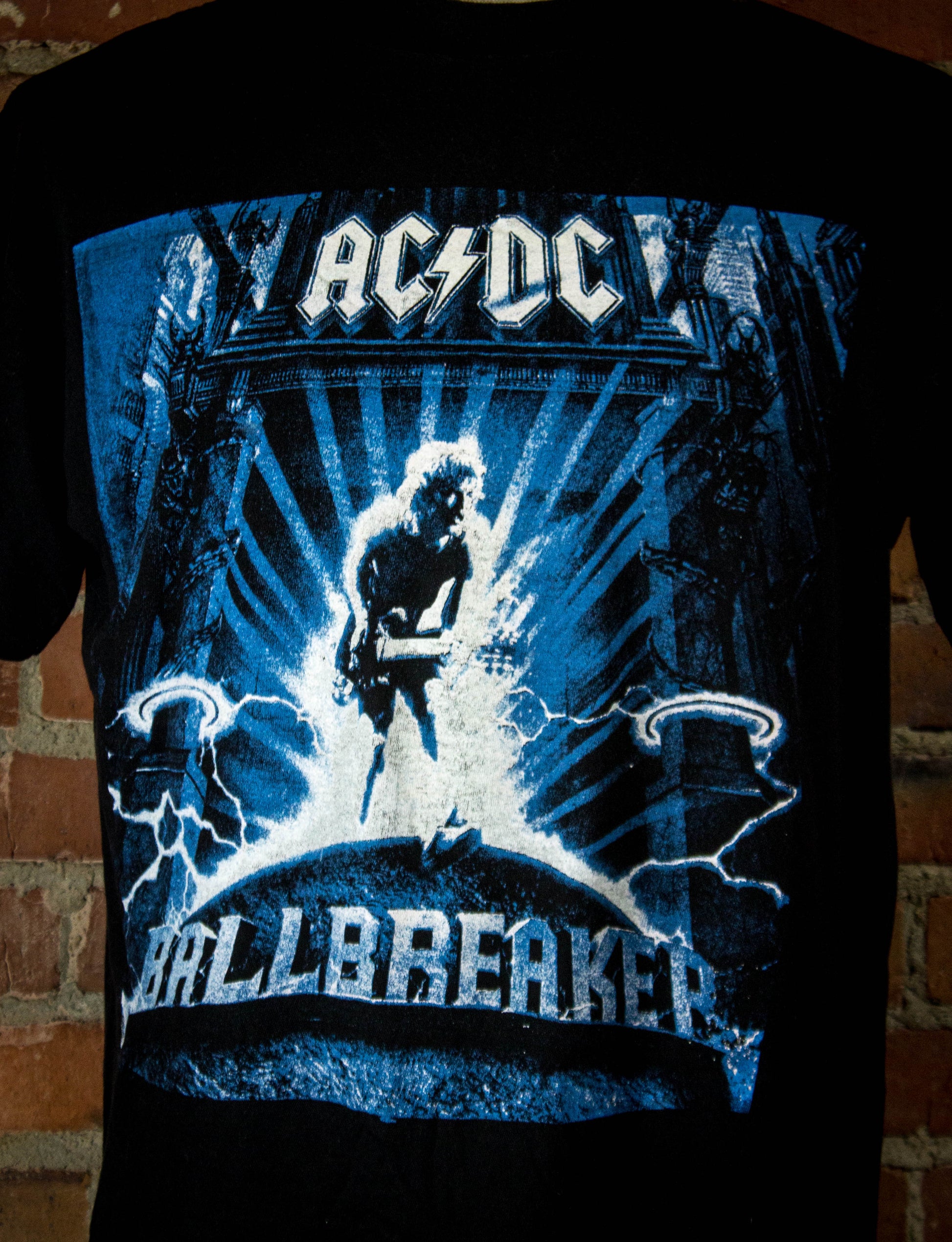 Vintage AC/DC 1996 Ballbreaker Hard As A Rock Tour Concert T Shirt XL