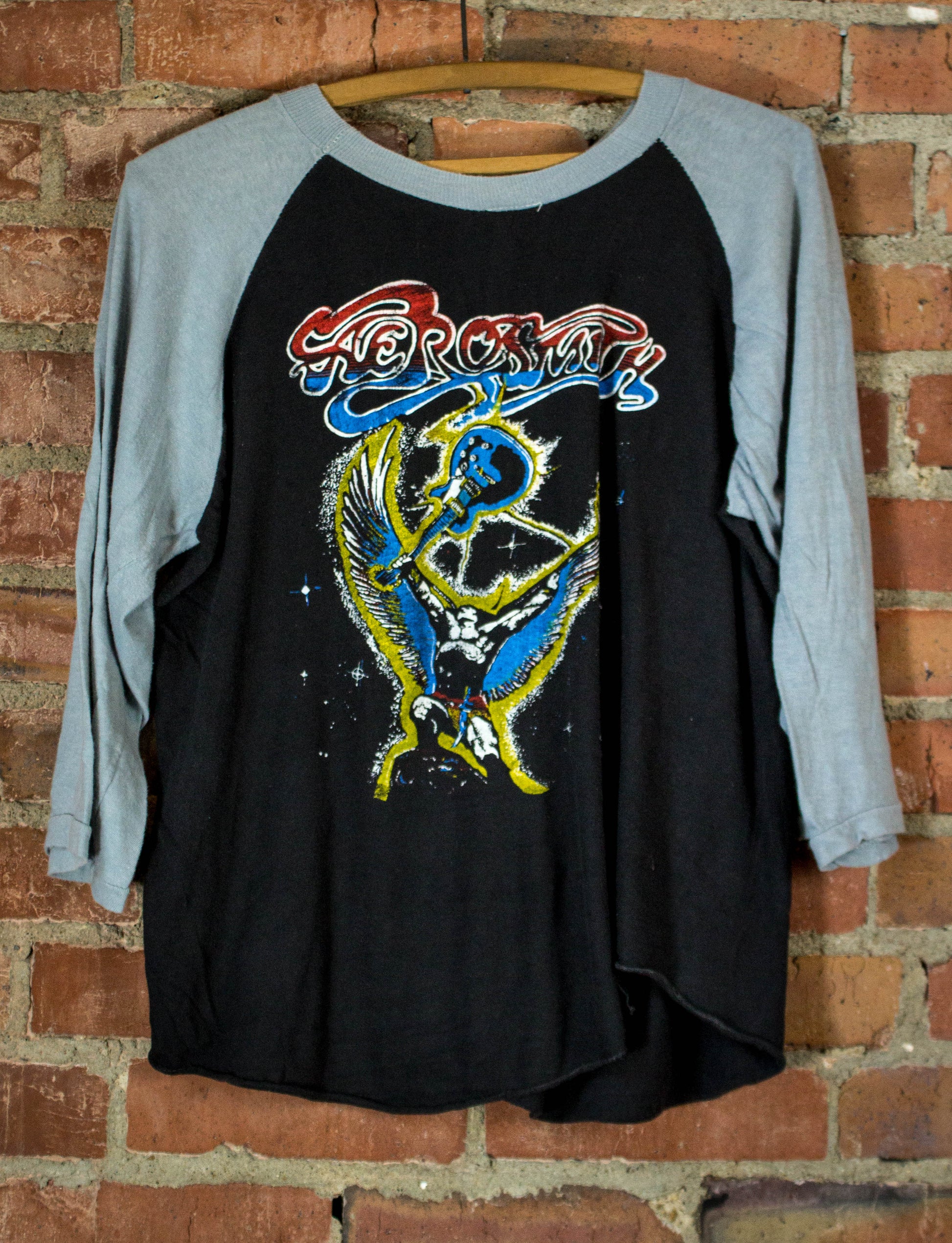 Vintage Aerosmith 1982 Rock In A Hard Place Parking Lot Bootleg Concert T Shirt Unisex Medium