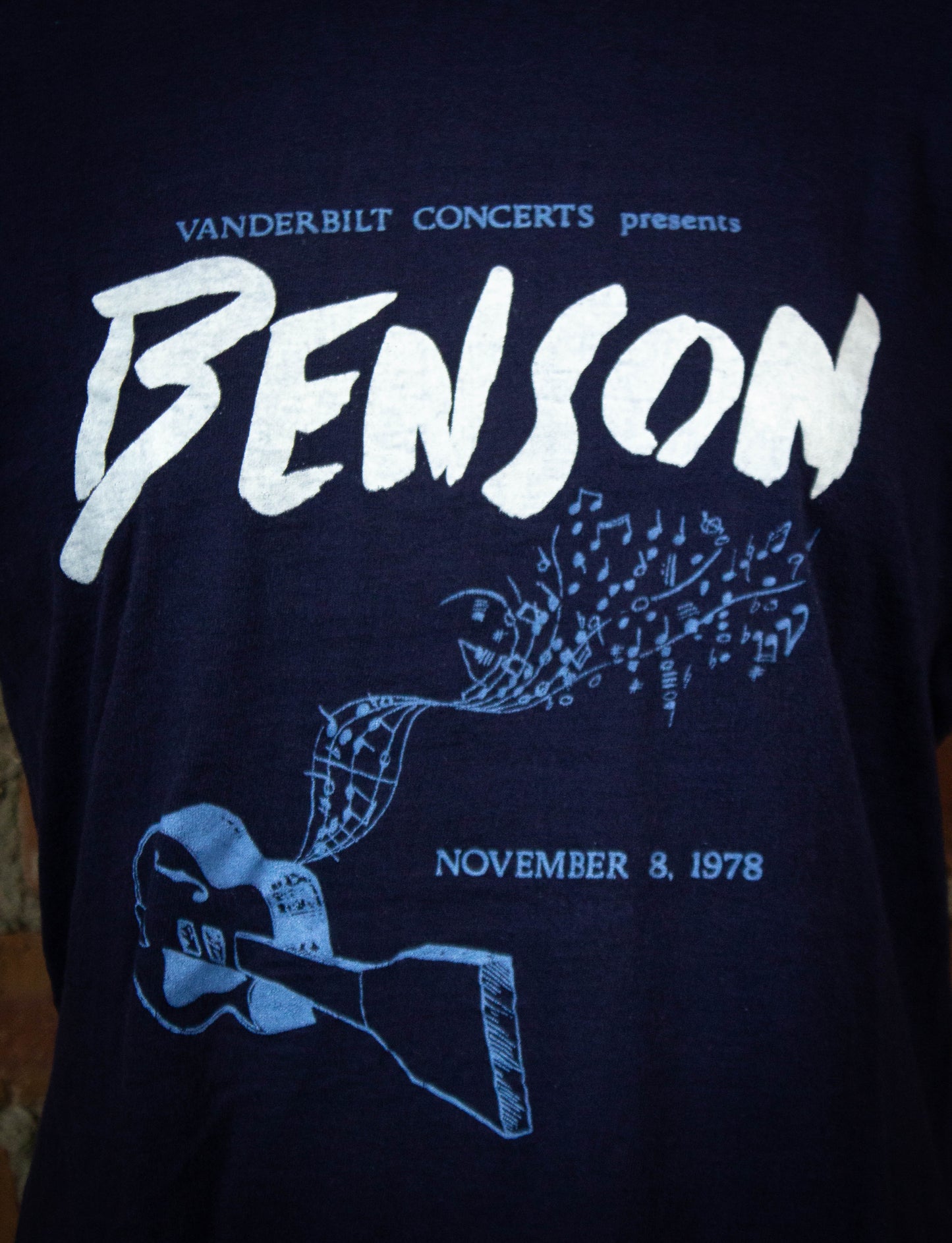 Vintage 1978 George Benson Vanderbilt Concert T Shirt Unisex Large