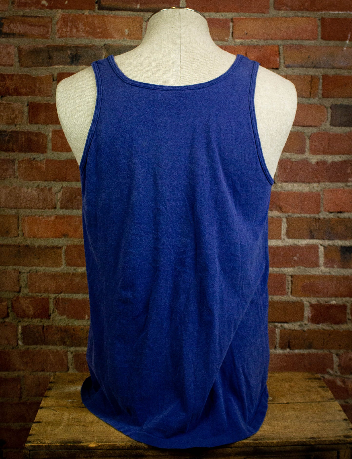 Vintage Blue Mickey Mouse Tank Top Unisex Large