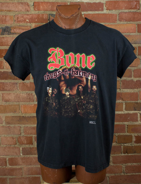 Bone Thugs N Harmony 1997 Art Of War Rap Tee Concert T Shirt XL