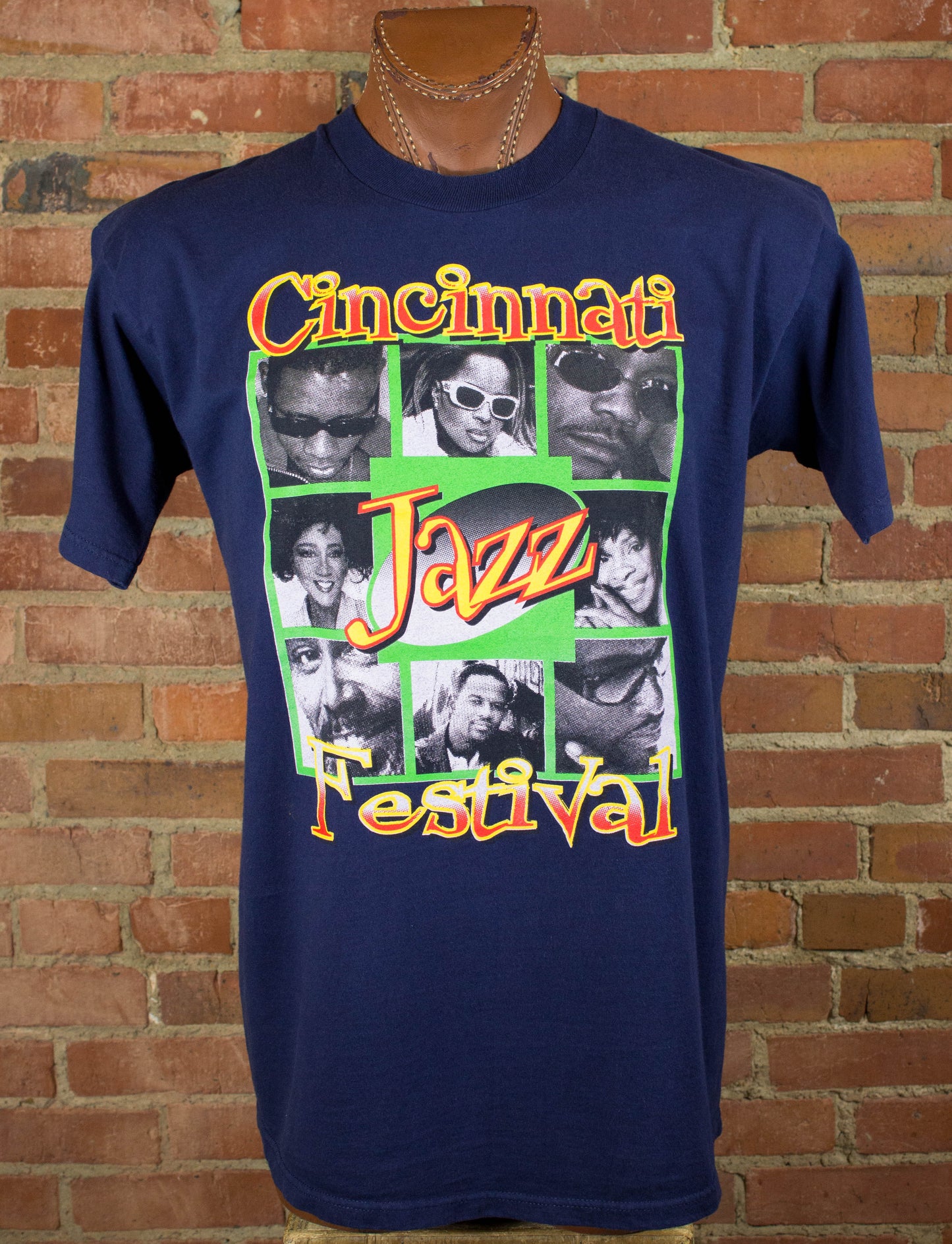 Cincinnati Jazz Festival 90s Rap Tee Concert T Shirt Mary J Blige