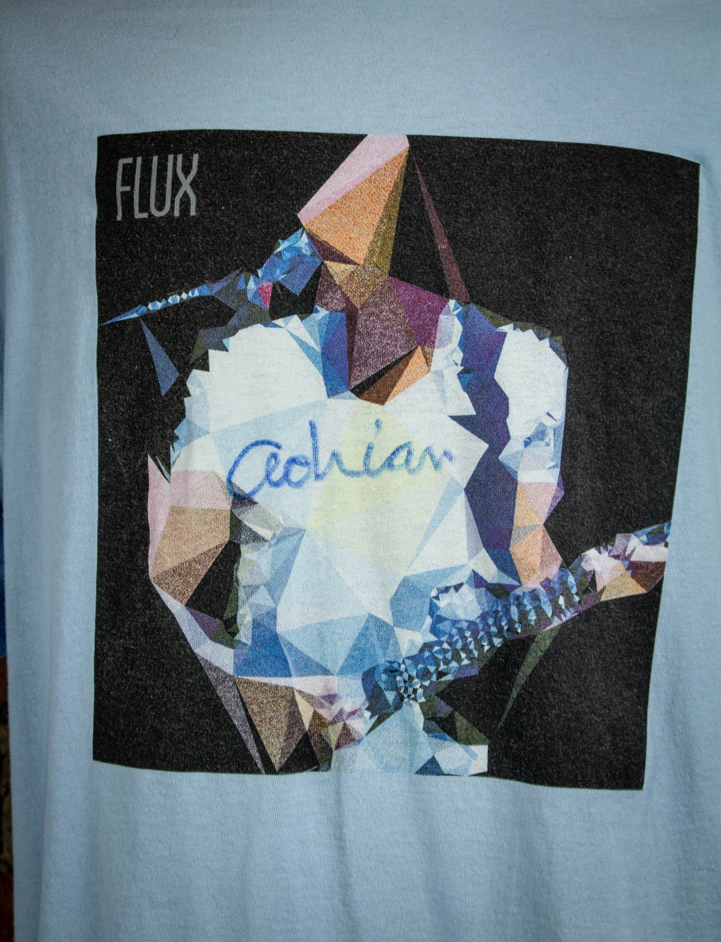 Adrian Belew Flux Autographed! Concert T Shirt 2XL