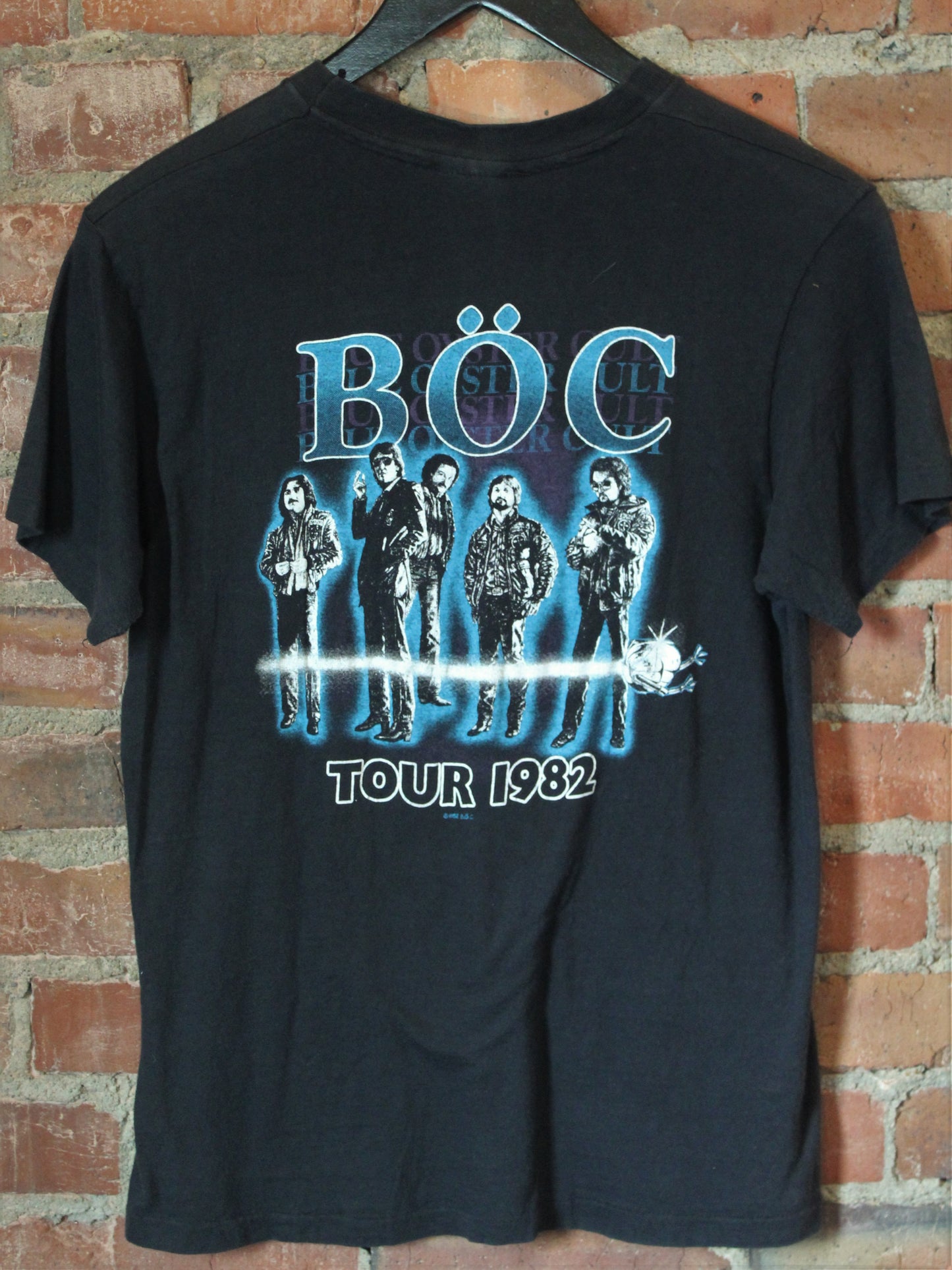 Vintage Blue Oyster Cult Concert T Shirt 1982 Unisex Medium