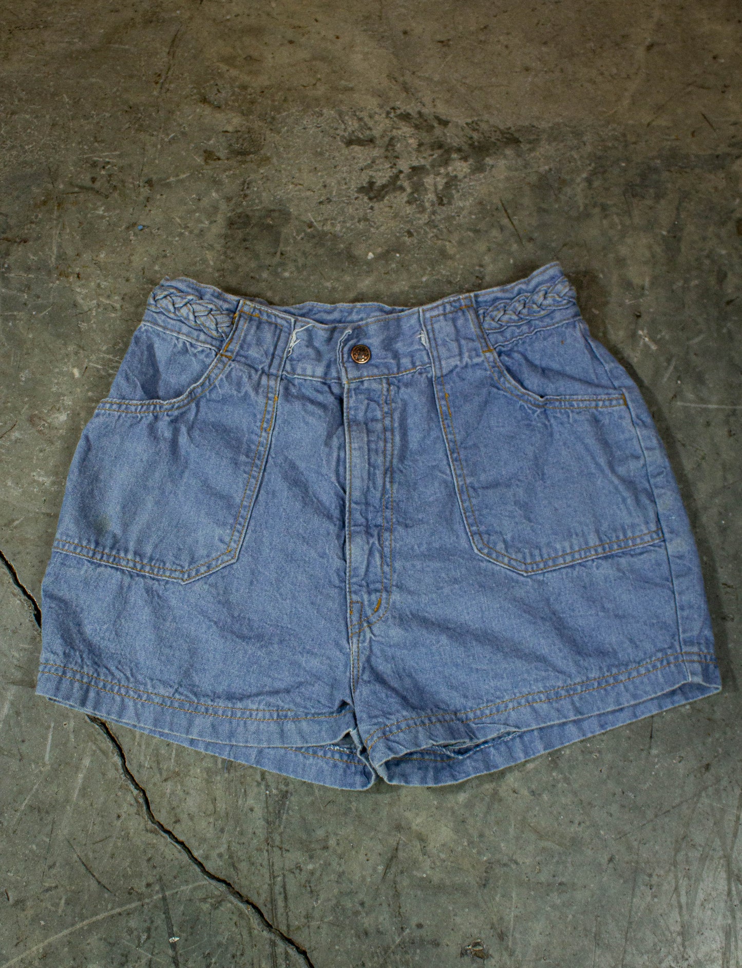 Vintage Jean Nicole Blue Jean Shorts Womens 27W