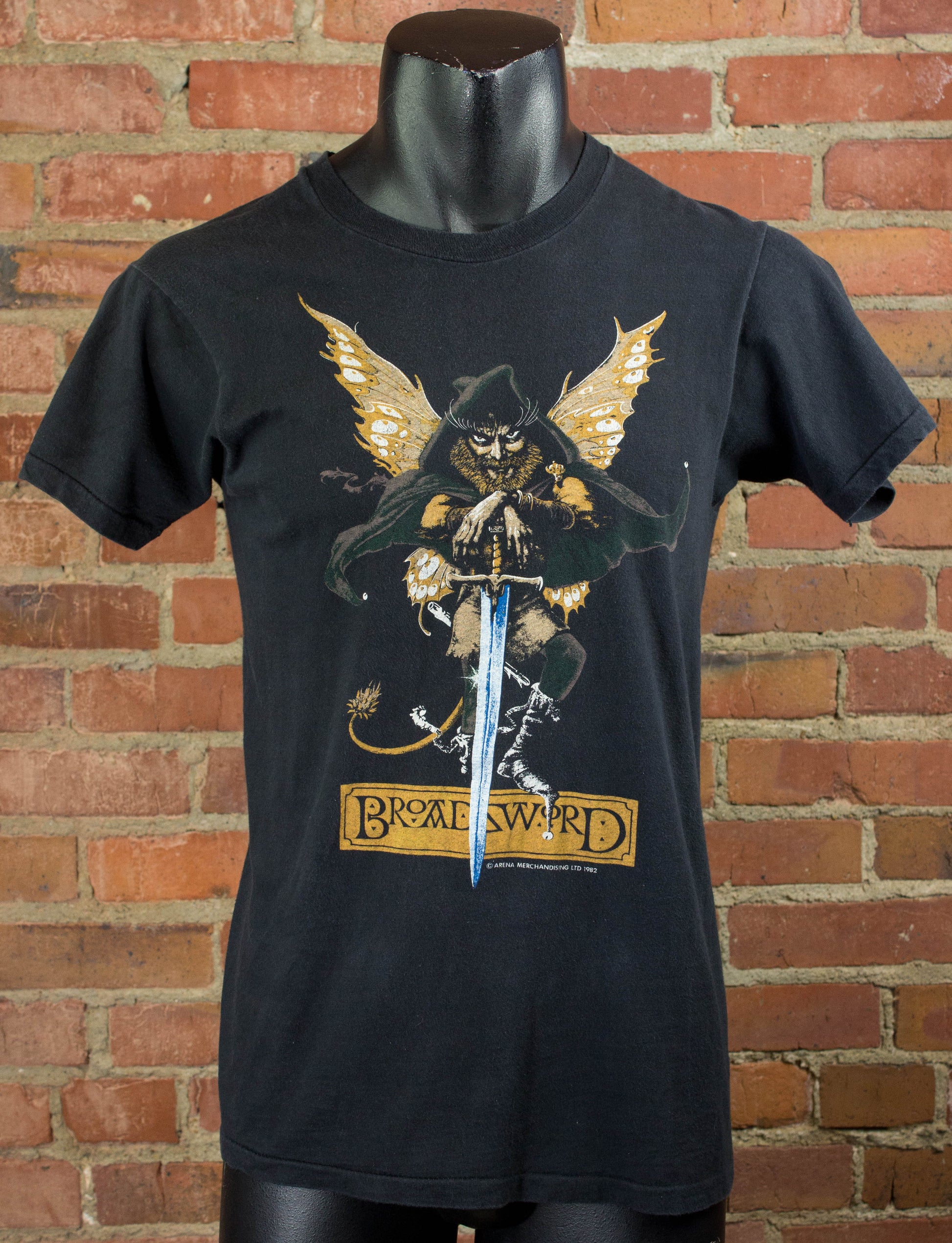 Jethro Tull 1982-1983 The Broadsword and the Beast Black Concert T Shirt Unisex Small