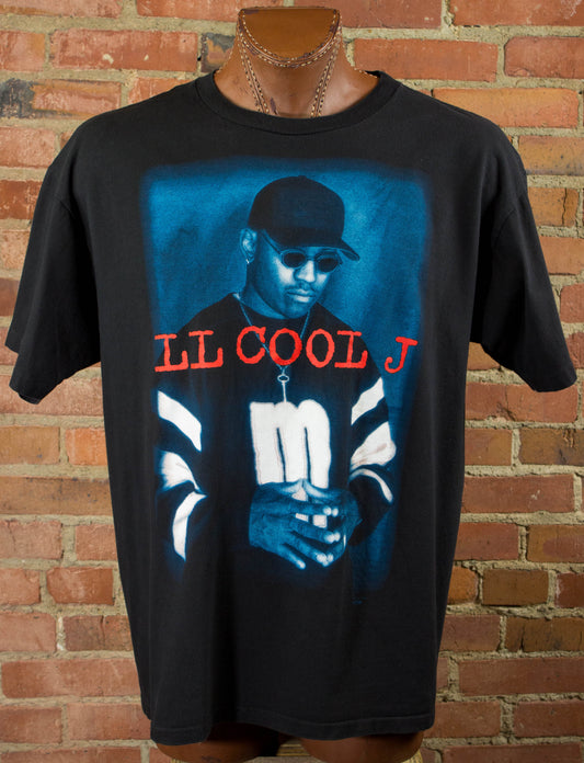 LL Cool J 1996 Mr. Smith Promo Black Rap Tee Concert T Shirt Unisex XL