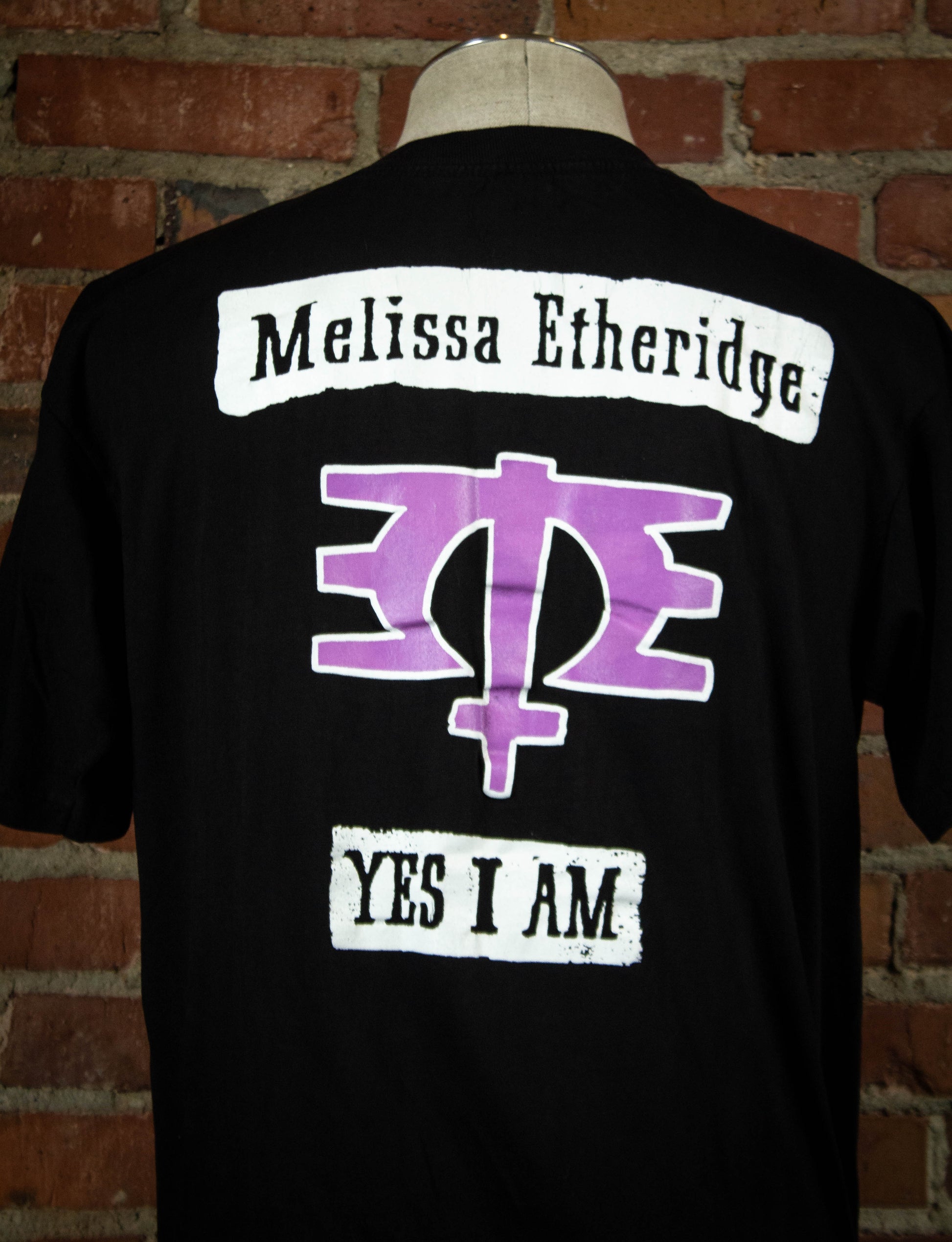 Vintage 1993 Melissa Etheridge Yes I Am Concert T Shirt Unisex XL