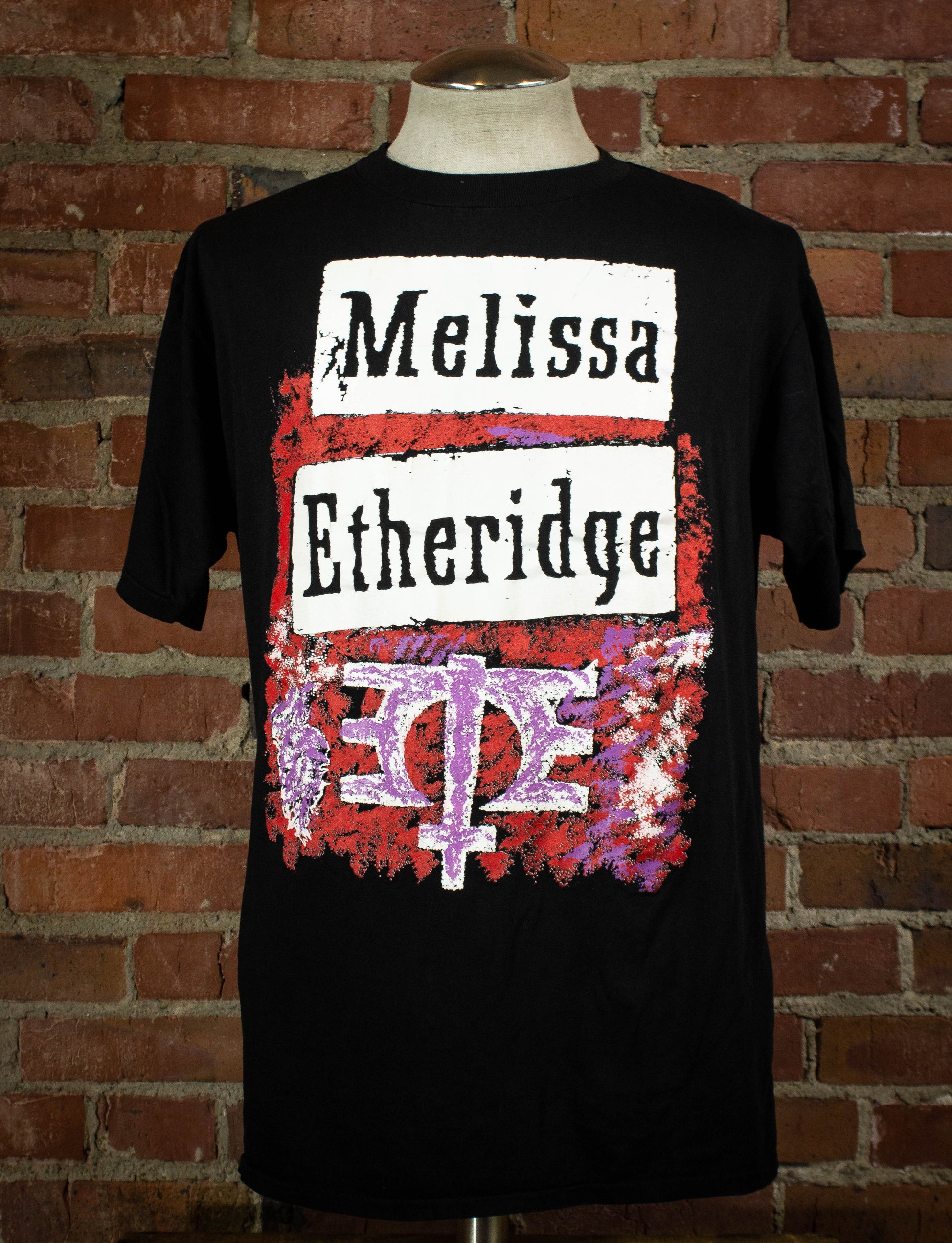 Vintage 1993 Melissa Etheridge Yes I Am Concert T Shirt Unisex XL