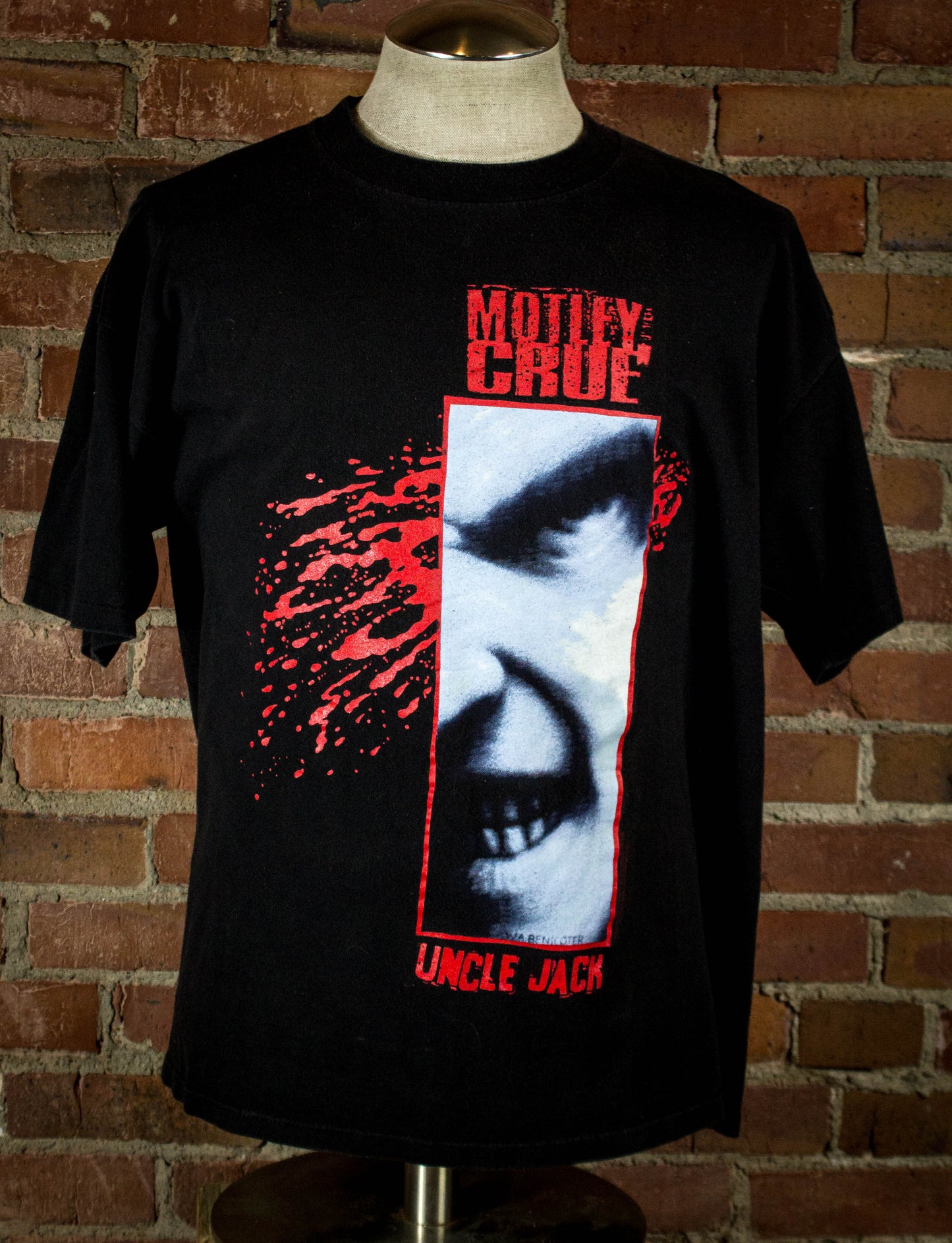 Vintage Motley Crue Concert T Shirt 1994 Uncle Jack XL