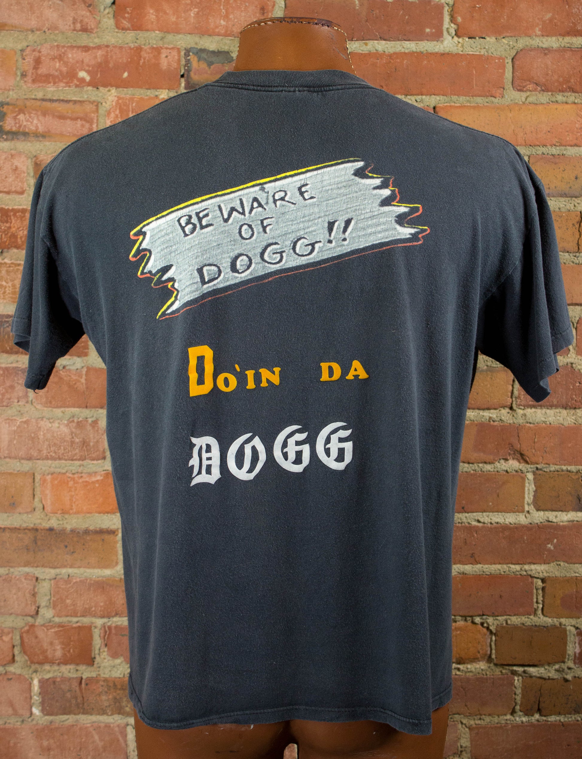 Snoop Doggy Dogg 1993 Beware of Dogg Doggystyle Rap Tee Concert T Shirt Unisex XL