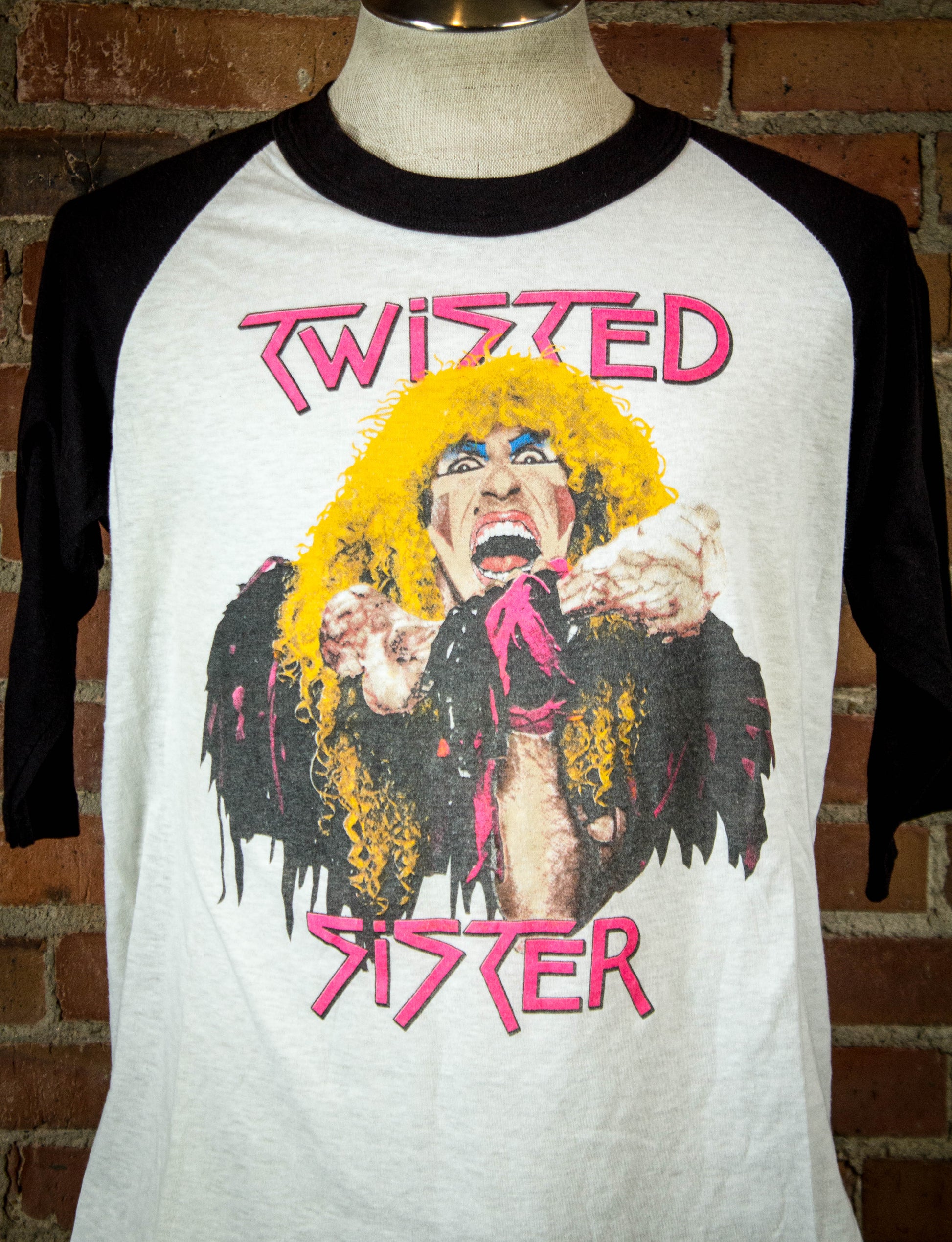 Vintage 1984 Twisted Sister Stay Hungry Tour Jersey Concert T Shirt Large