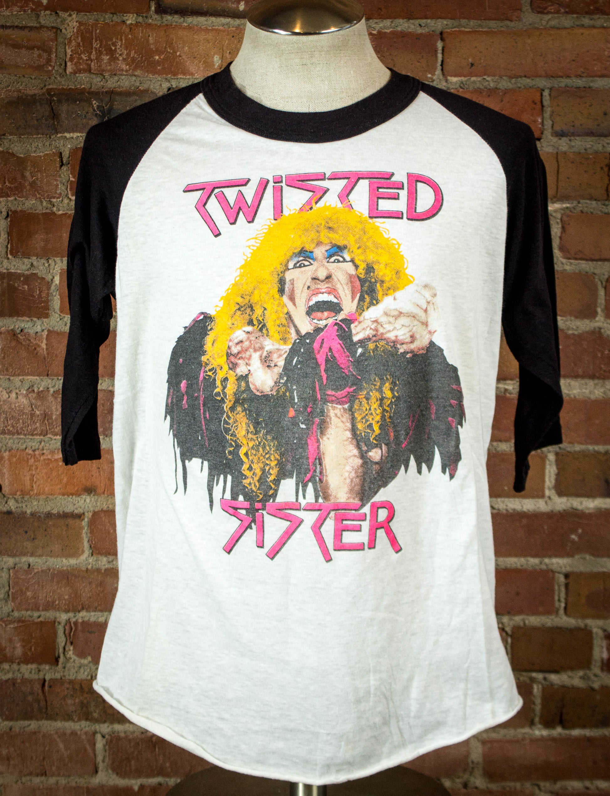 Vintage 1984 Twisted Sister Stay Hungry Tour Jersey Concert T Shirt Large