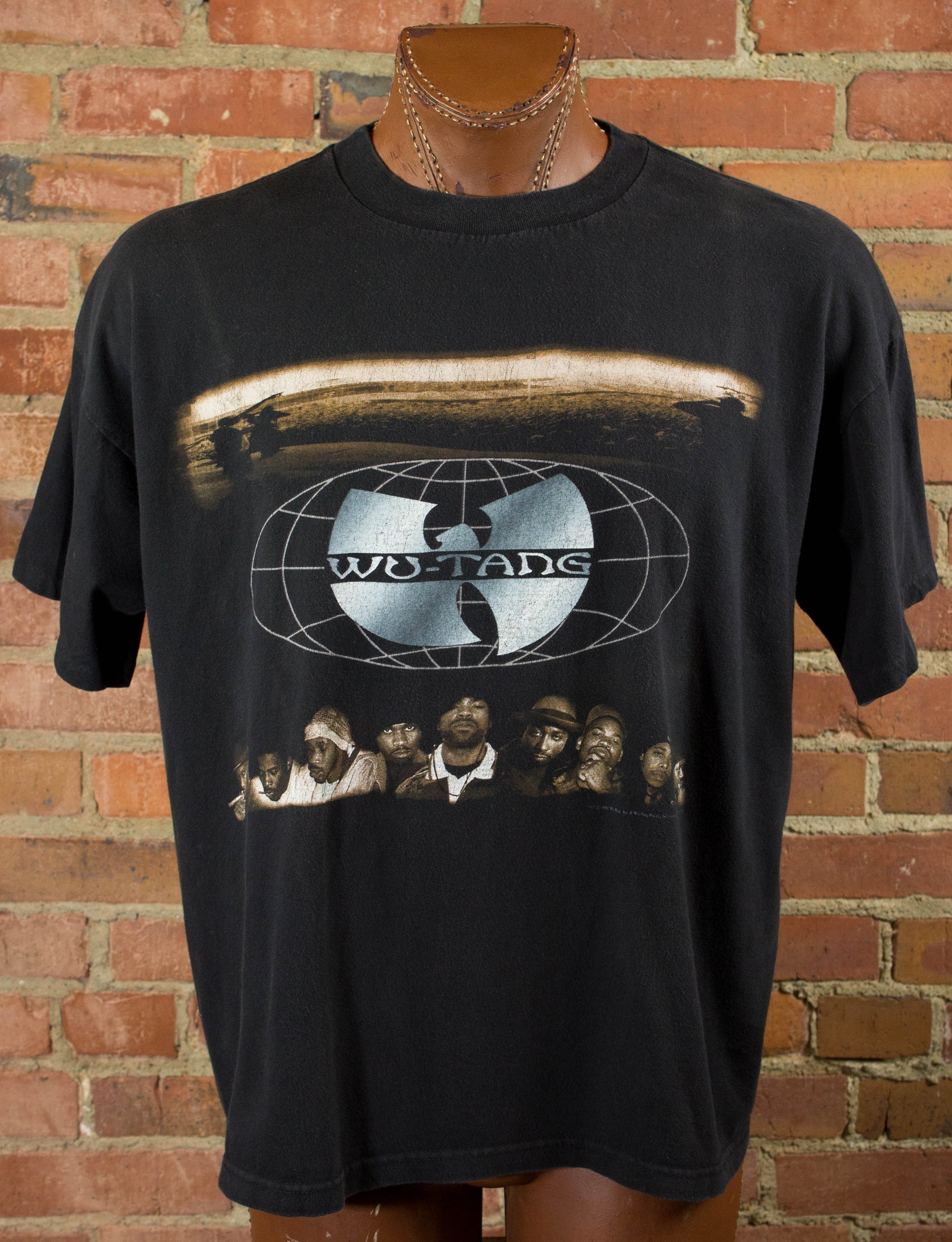 Wu Tang Clan 1997 Wu Tang Forever Official Black Rap Tee Concert T Shirt Unisex XL-XXL