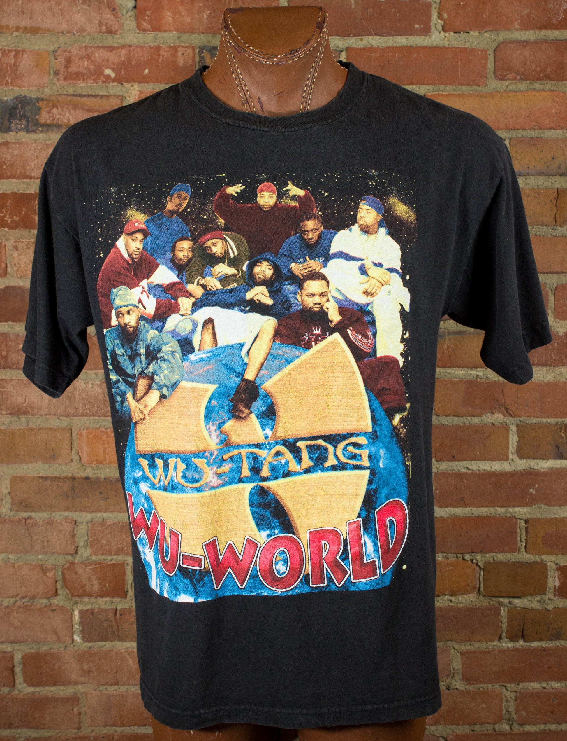 Wu Tang Clan Wu World Wu Renegades 90's Rap Tee Concert T Shirt XL